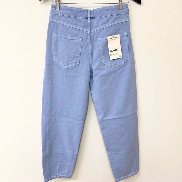 Ted Baker London Barrel Leg with Front Yoke and Pleat Detail Size 26 - Picture 7 of 8